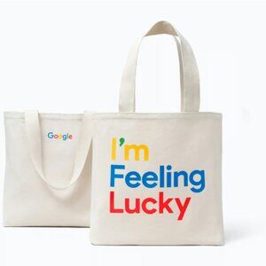 Google I'm Feeling Lucky Canvas Tote Bag